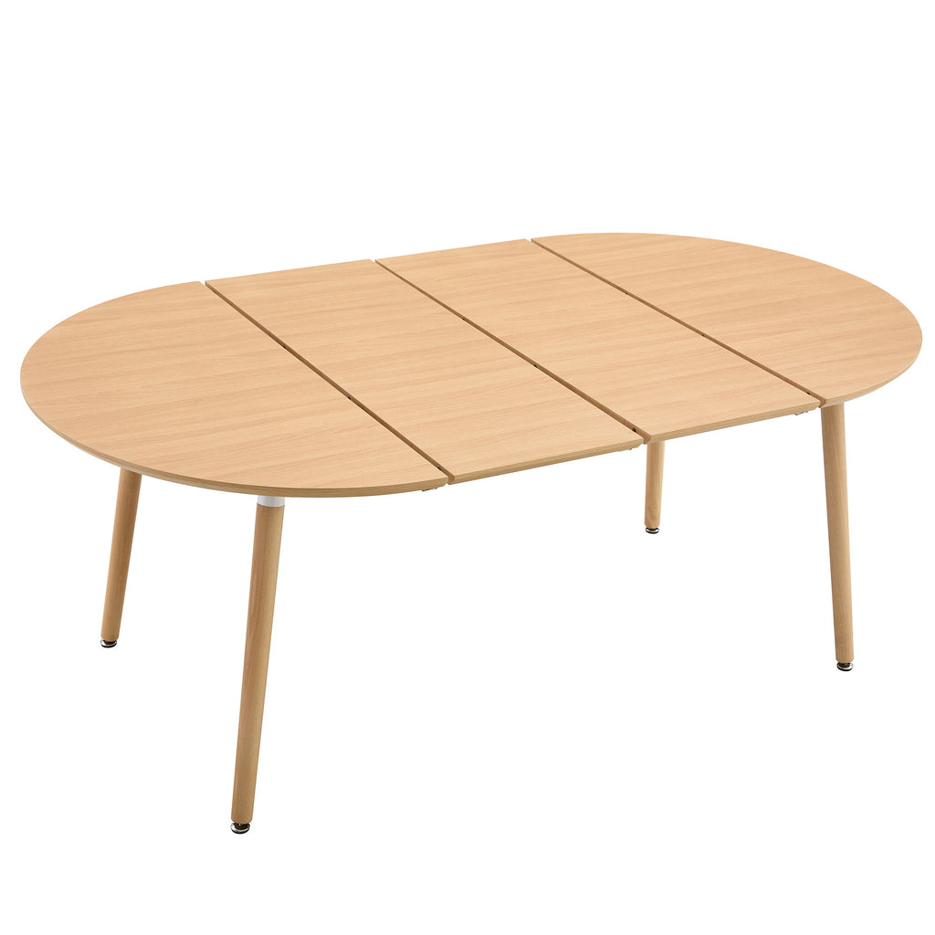 3 In 1 Extendable Dining Table - Wood