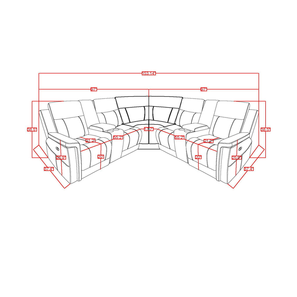 Eco - Sectional - Greige