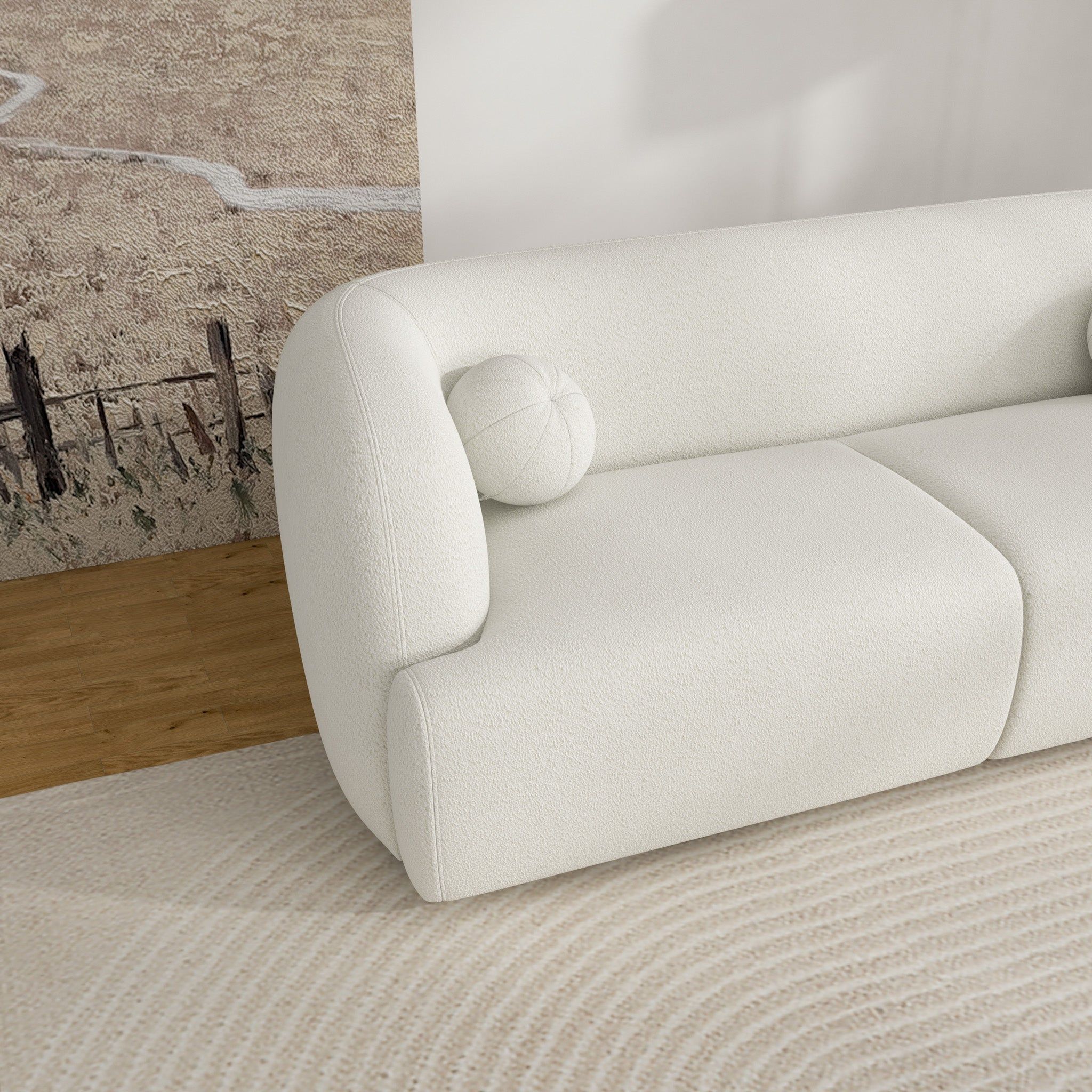 Anna - French Boucle Sofa