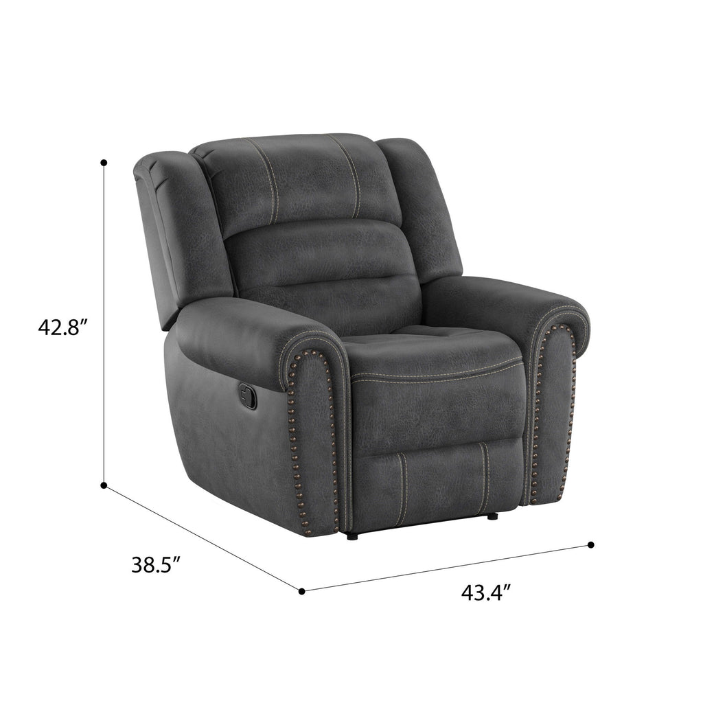 Gliding Recliner - Gray