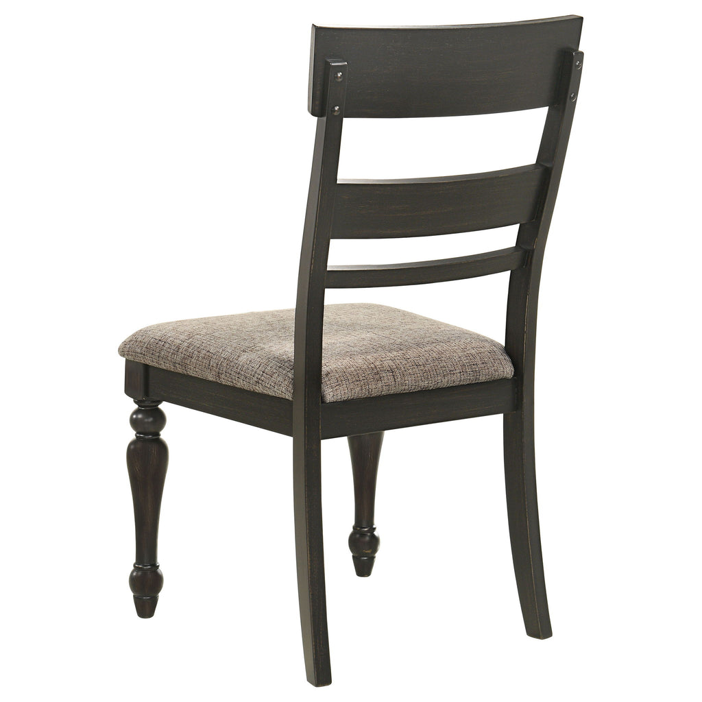 Kavita - Dining Side Chair (Set of 2) - Charcoal