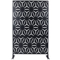 Outdoor & Indoor Metal Privacy Screen, Freestanding Decorative Panels