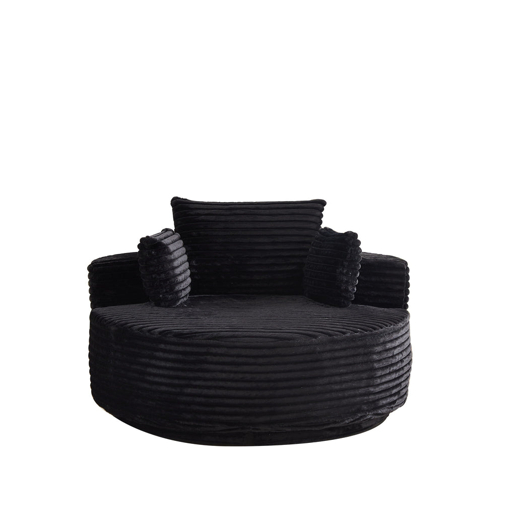 Swivel Chair With 360° Rotation For Living Room