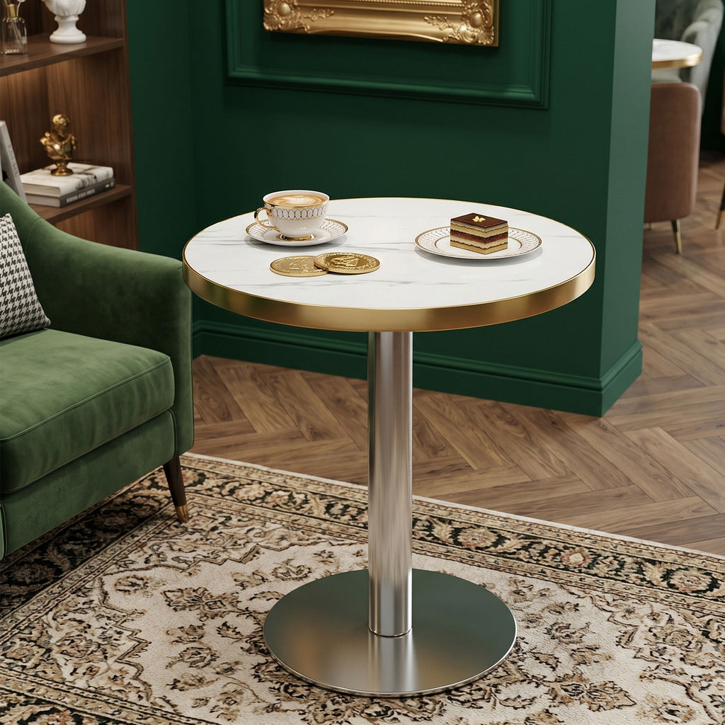 Elegant Modern Round Bistro Table