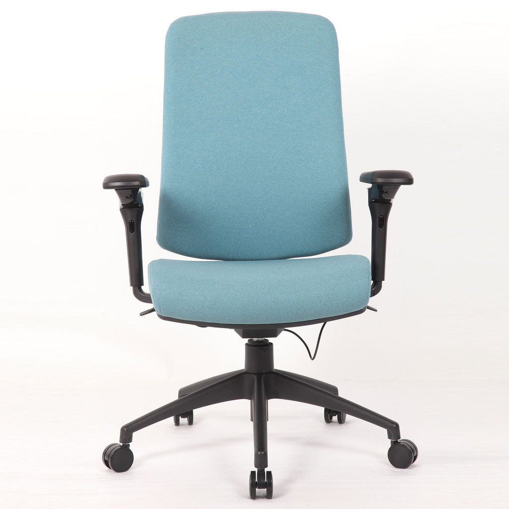 Office Chair With Mid Back Design, 5D Armrests And Multi Position - Blue