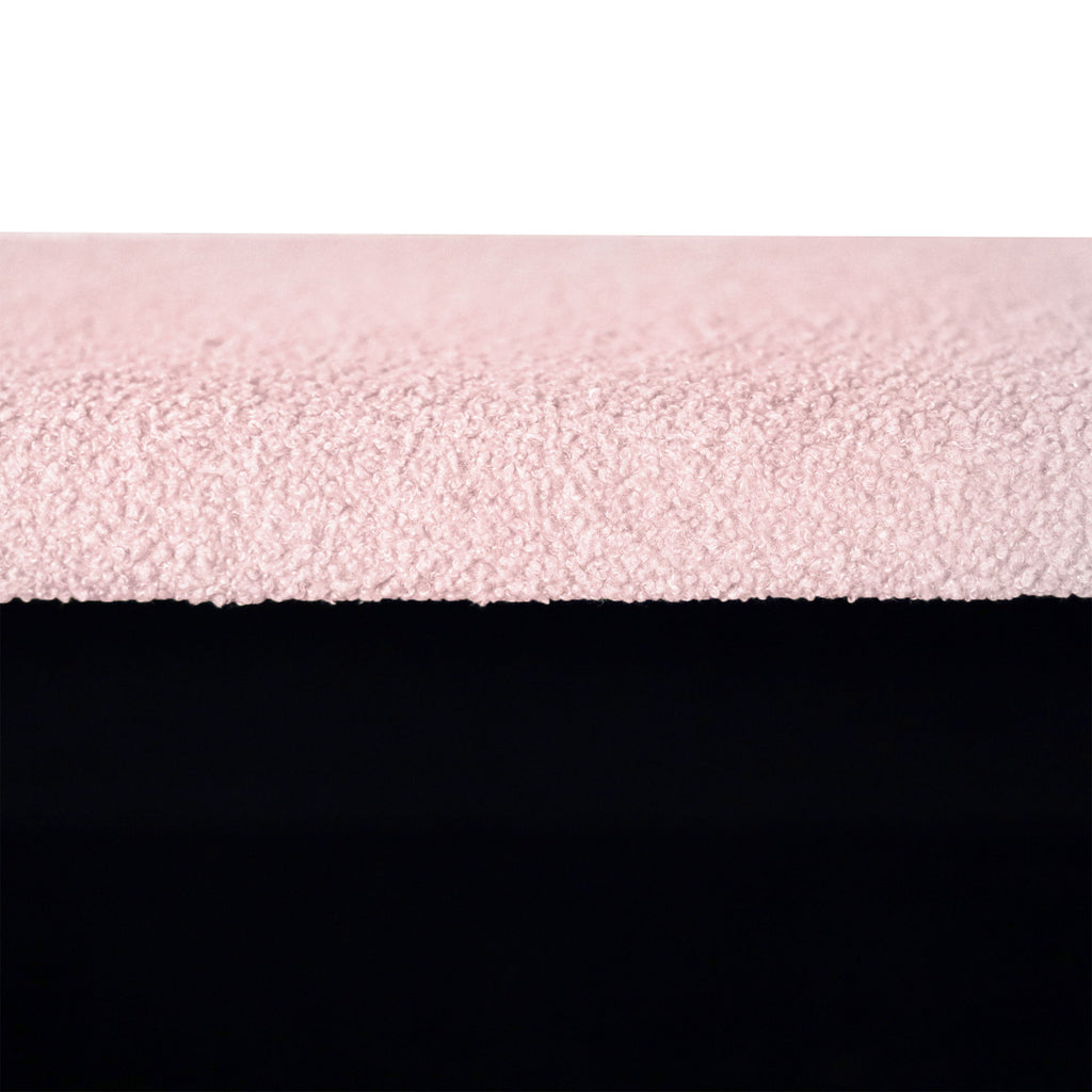 Storage Ottoman Bench For End Of Bed Legs, Modern Camel Faux Fur Entryway Bench Upholstered Padded With Storage For Living Room Bedroom