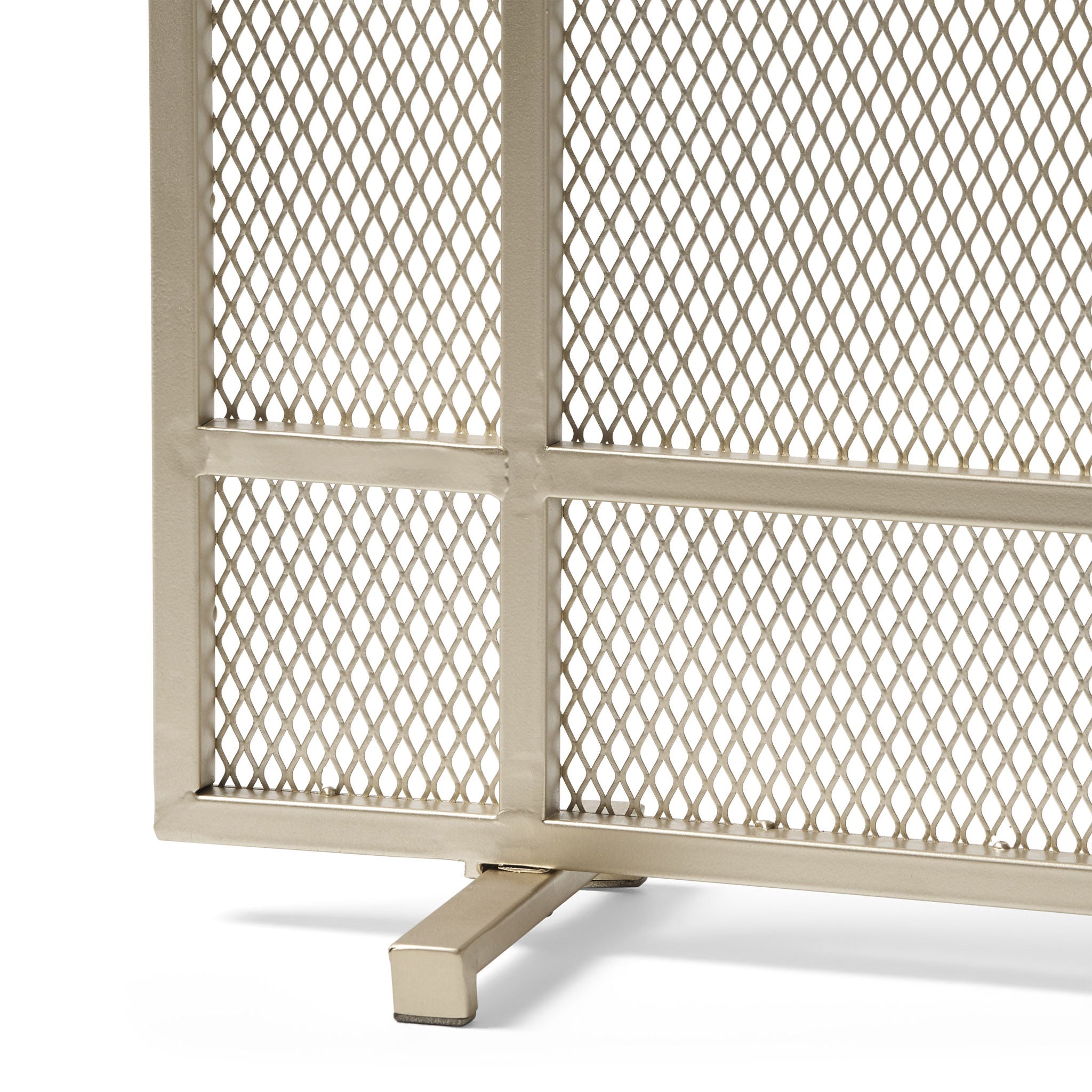 Elegant Iron Fire Screen For Fireplace Protection