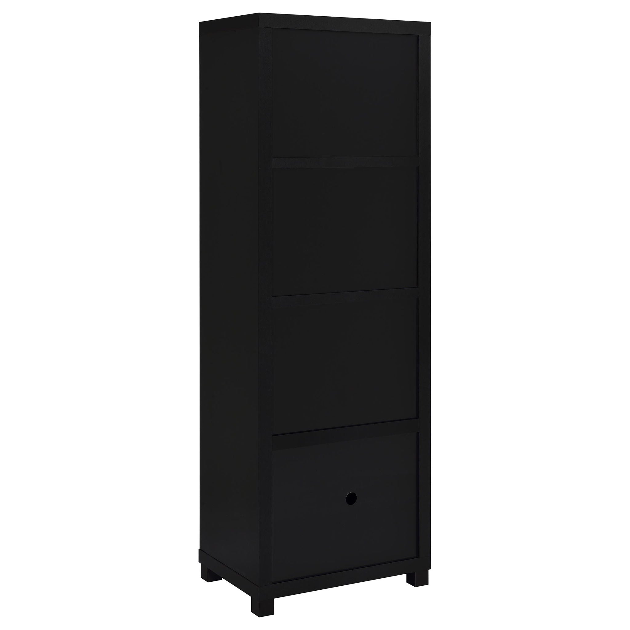 Arnaud - 3 Piece TV Stand Set With Storage - Black
