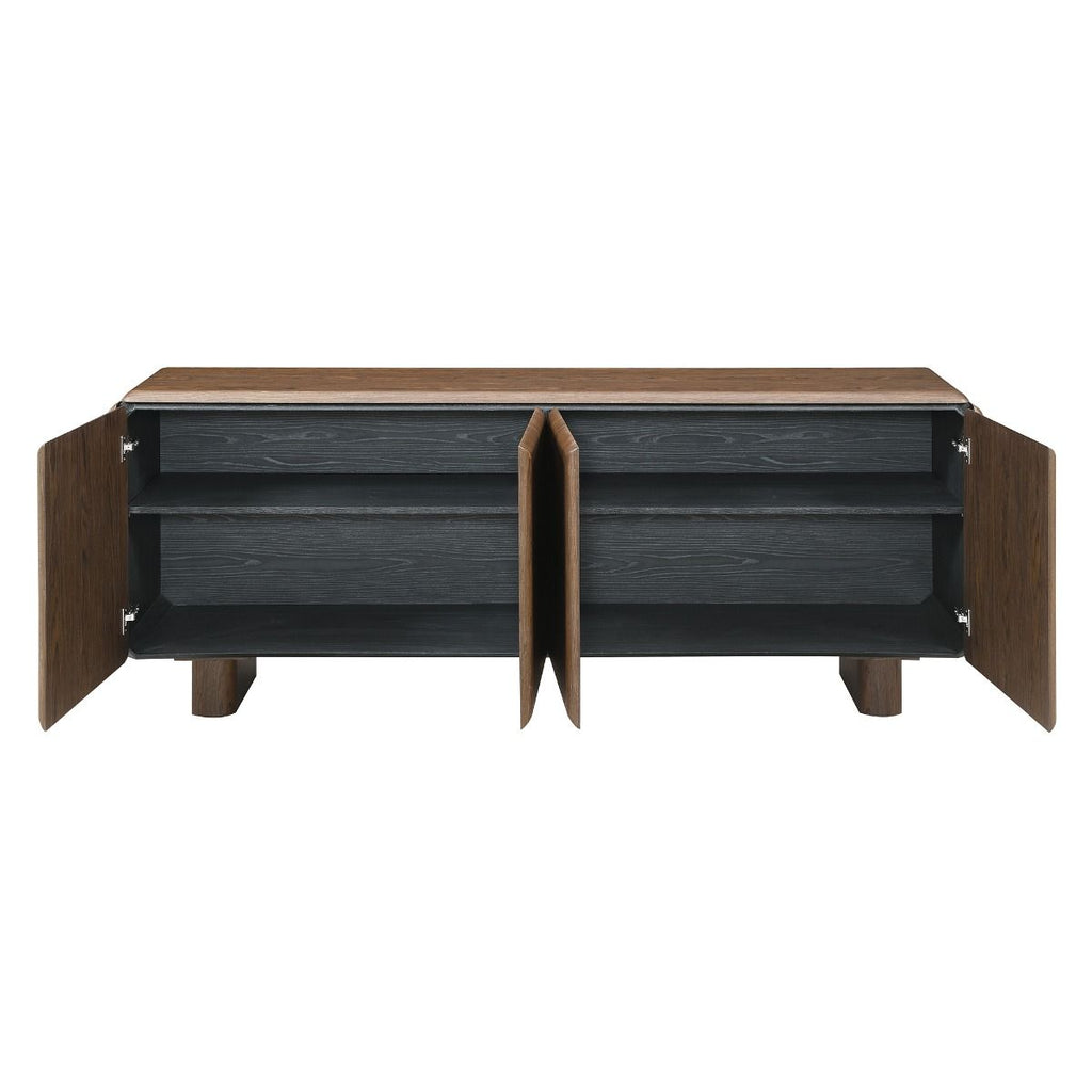 Lanza - Console Table - Dark Walnut