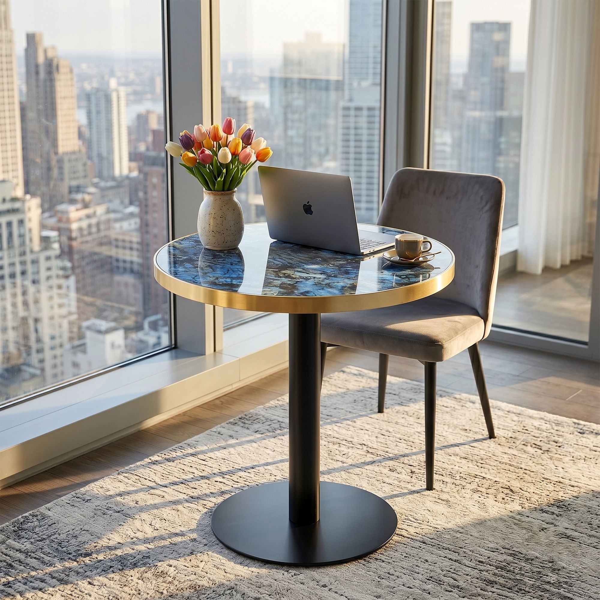 Elegant Round Bistro Table