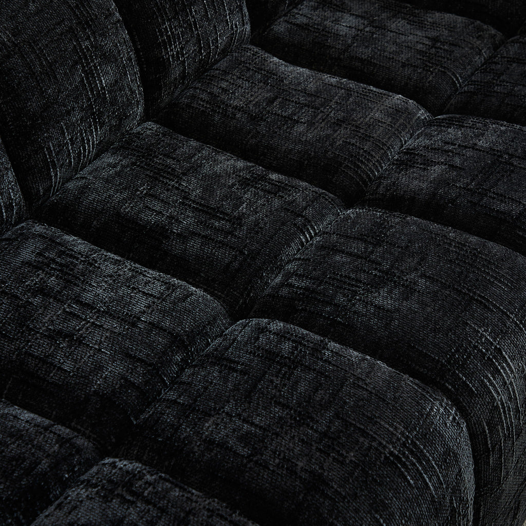 Modern Sofa With Piano Key Backrest