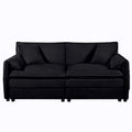 Modern Oversized Loveseat Sofa With Deep Seat And Diy Combination