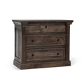 Adelaide - Wood 3 Drawer Nightstand - Cocoa Brown