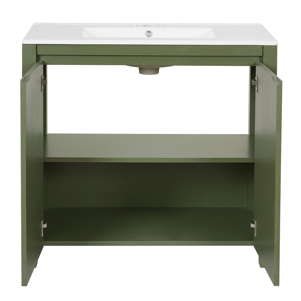 Bathroom Vanity Organizer With Sink, Combo Cabinet Set, Bathroom Storage Cabinet