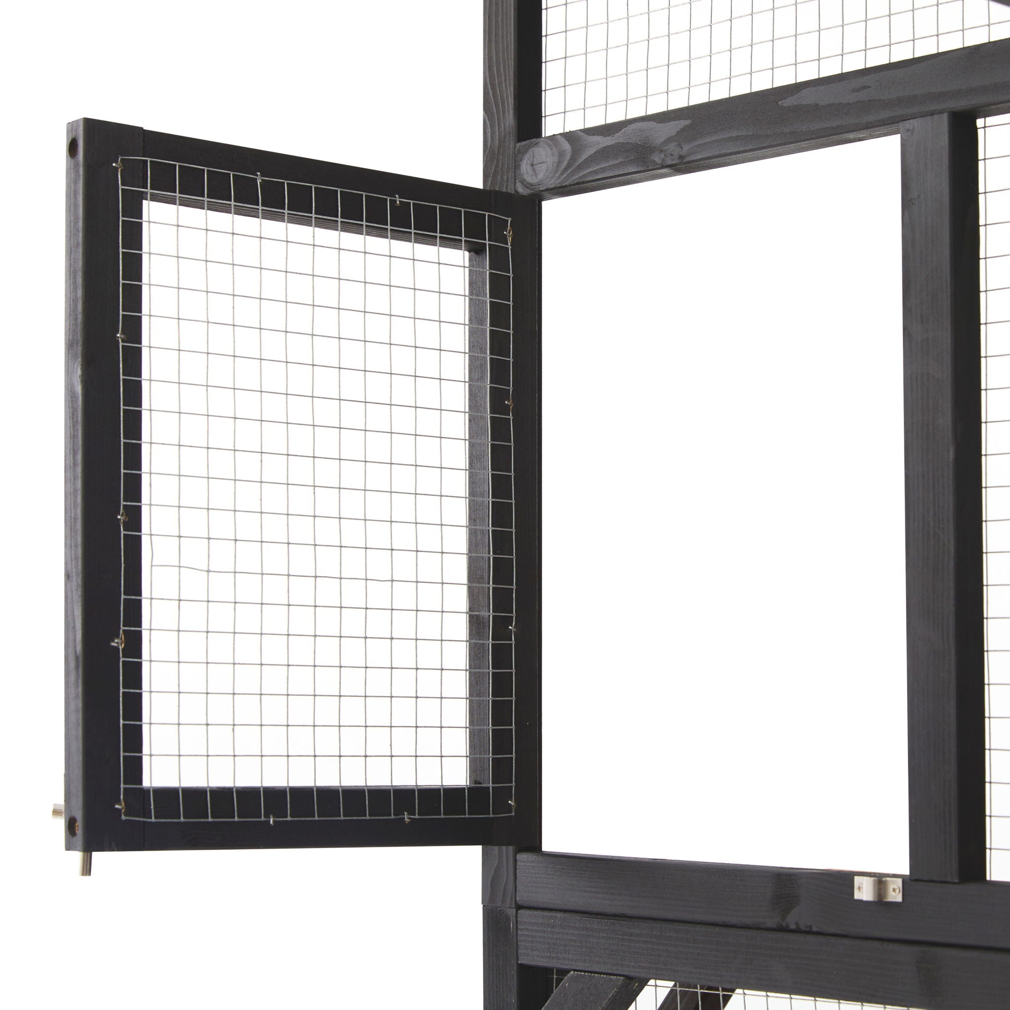 Outdoor Cat Catio With Platforms