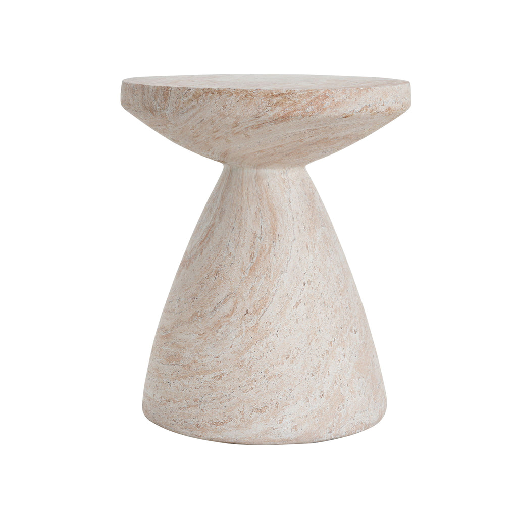 Outdoor / Indoor Lightweight Concrete Side Table