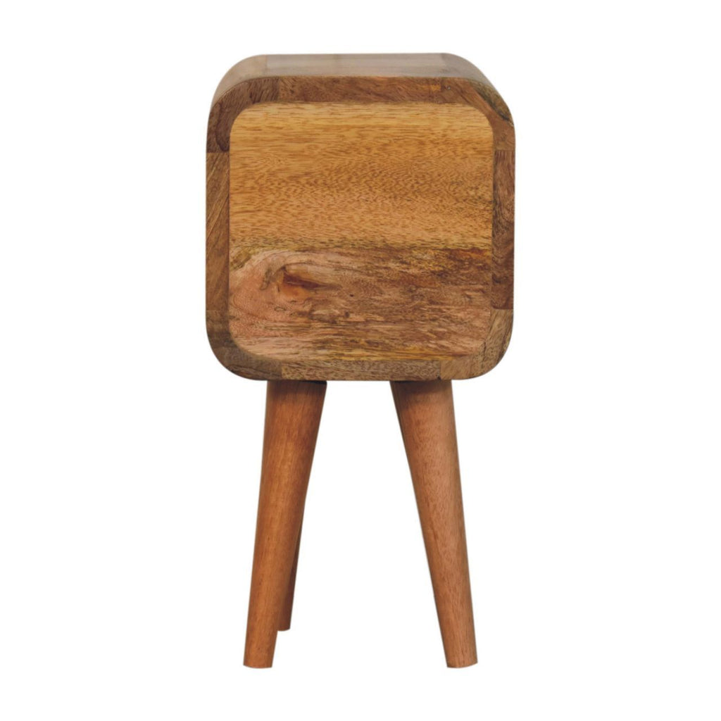 Curved Nightstand,