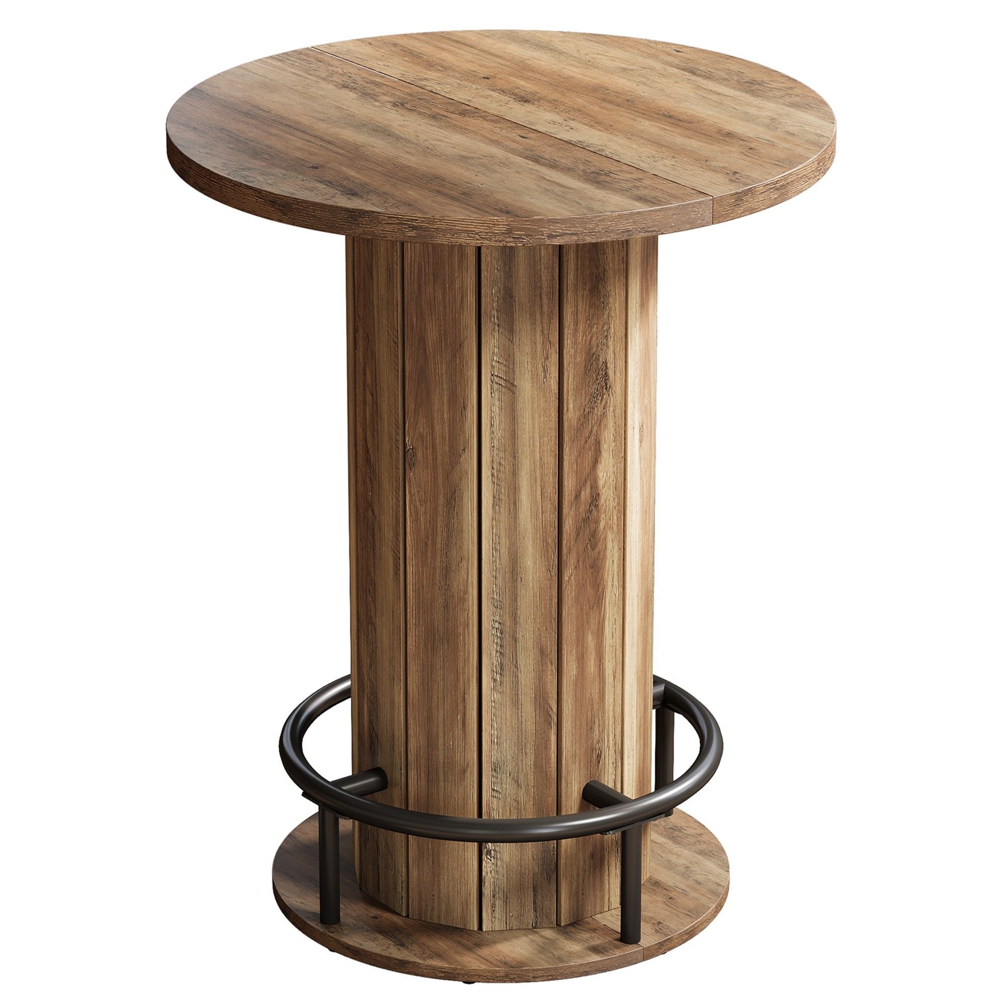 Pub Bistro Table - Rustic Brown