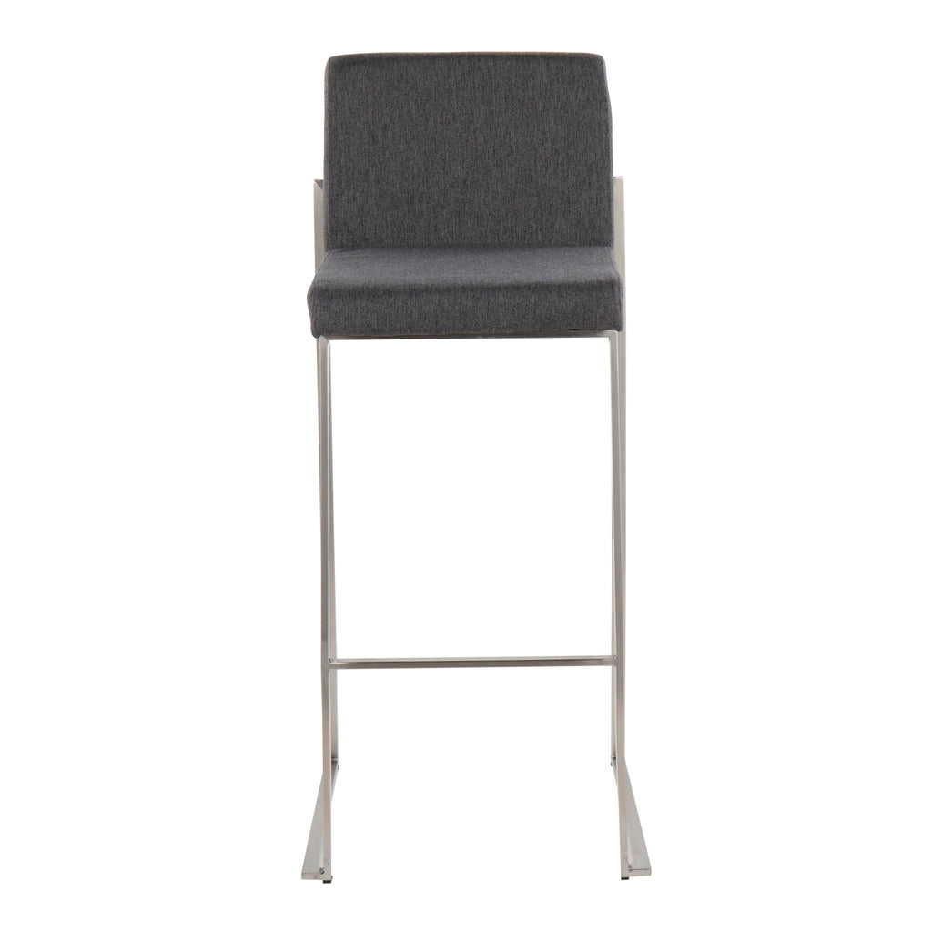 Fuji - Contemporary And Modern Elegance High Back Barstool