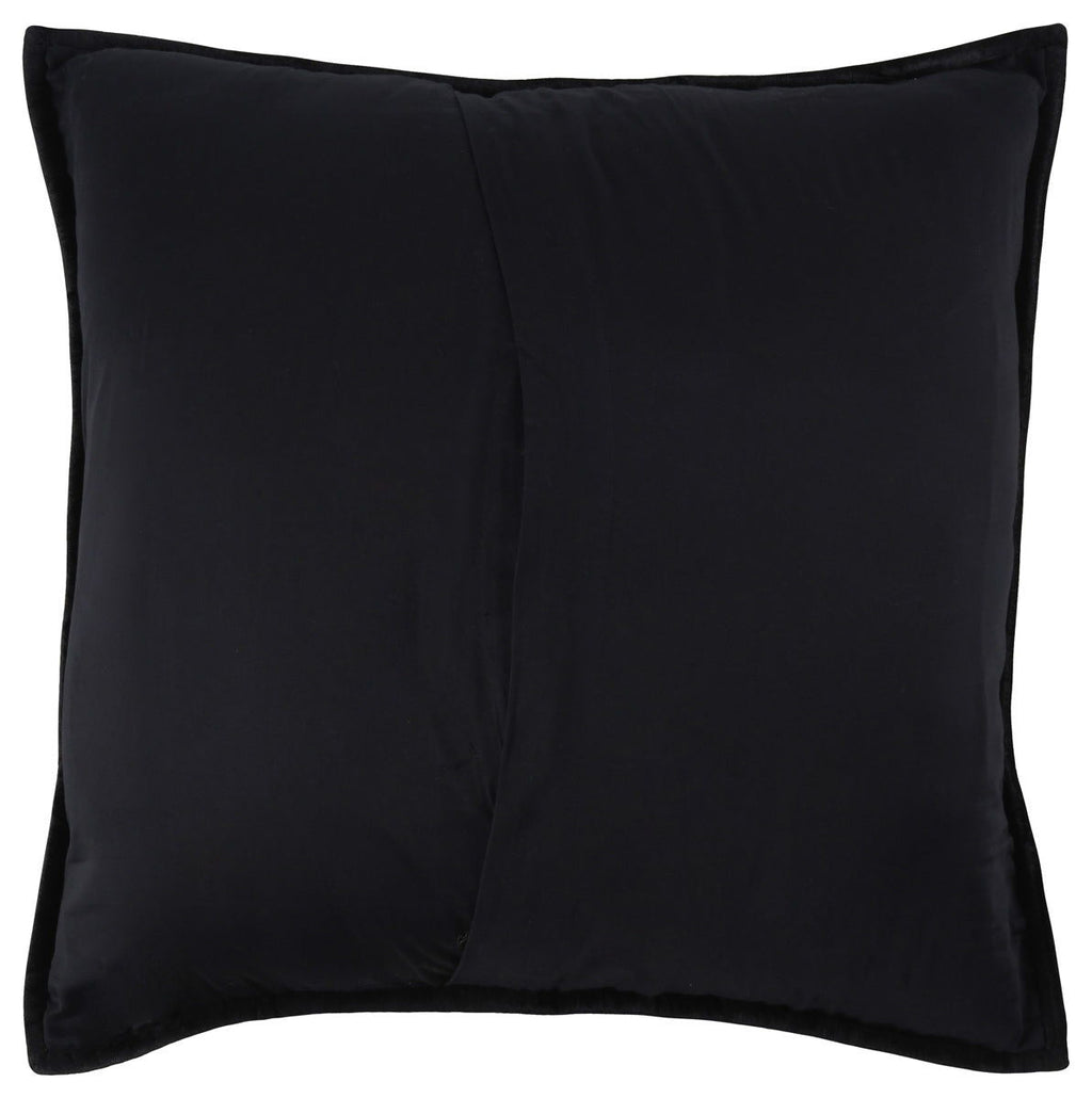 Bari - Velvet Sham - Onyx