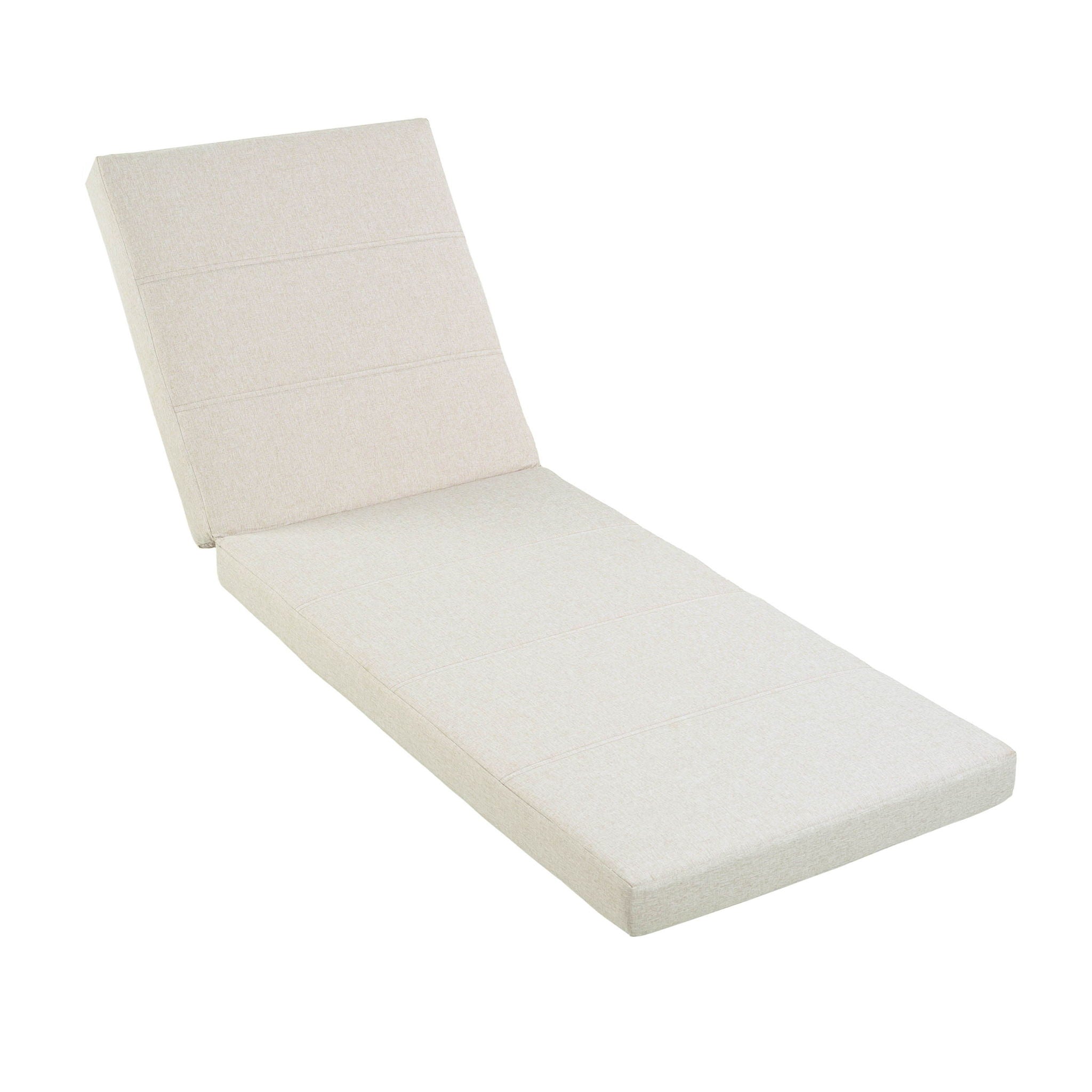 Outdoor Chaise Lounges With Water-Resistant Cushions, Adjustable Backrest