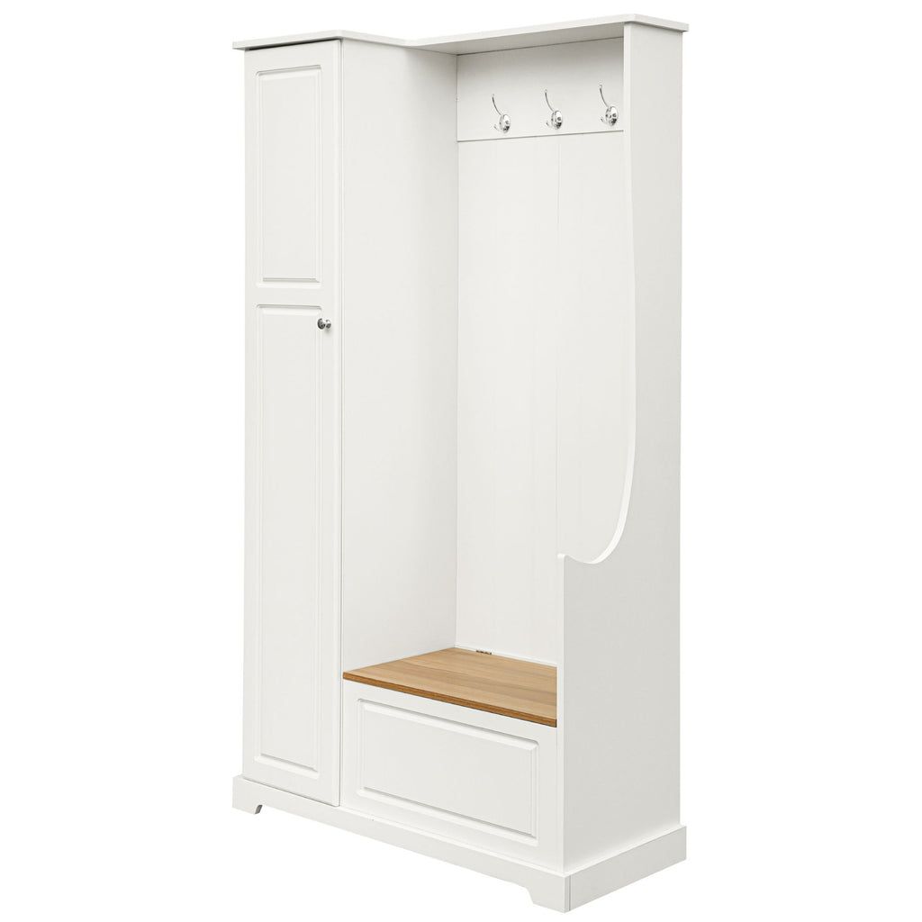 Hall Tree With Flip Up Bench