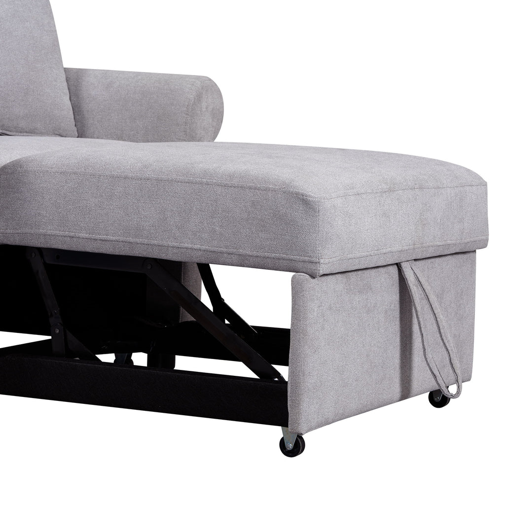 Convertible Sleeper Chair With Adjustable Backrest