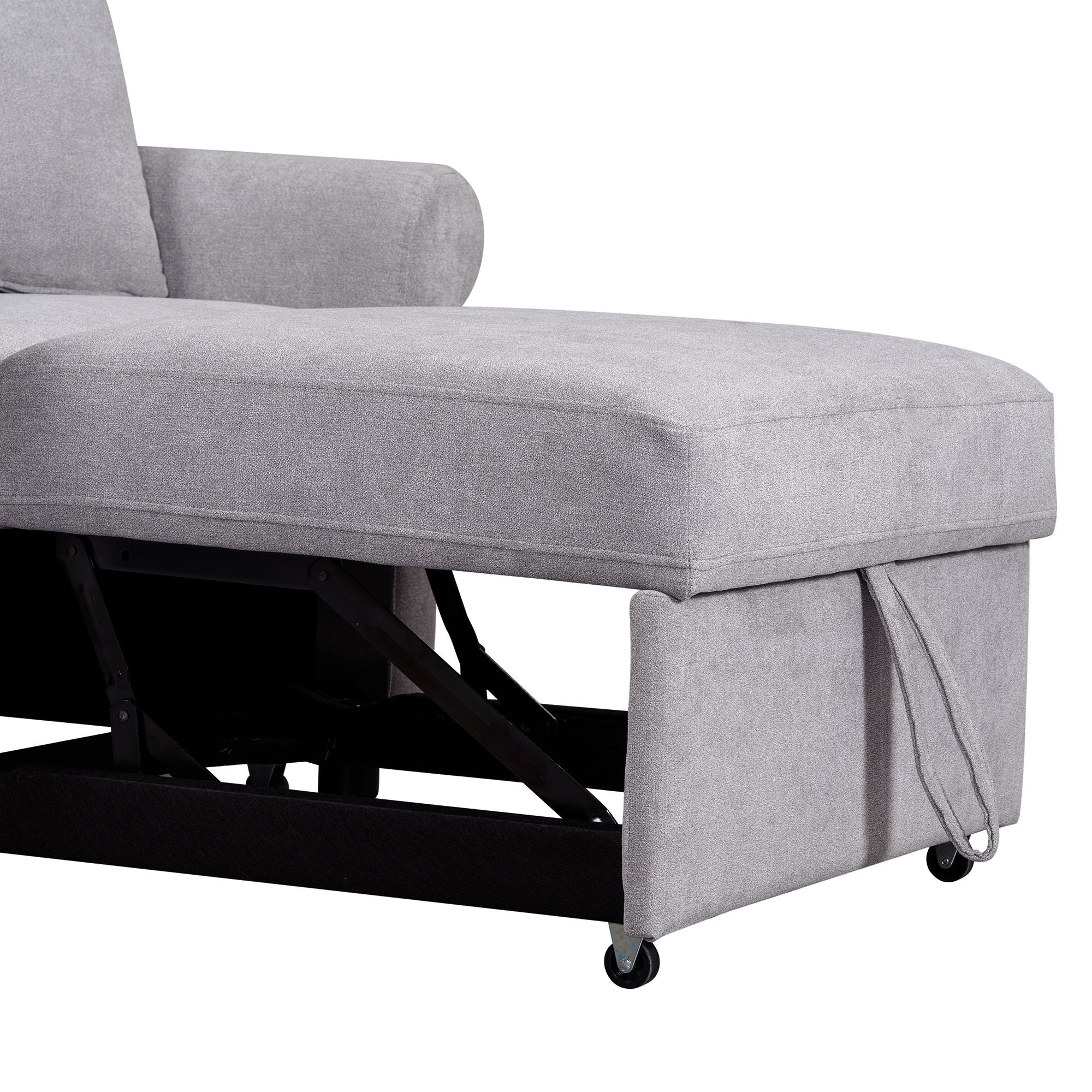 Convertible Sleeper Chair With Adjustable Backrest