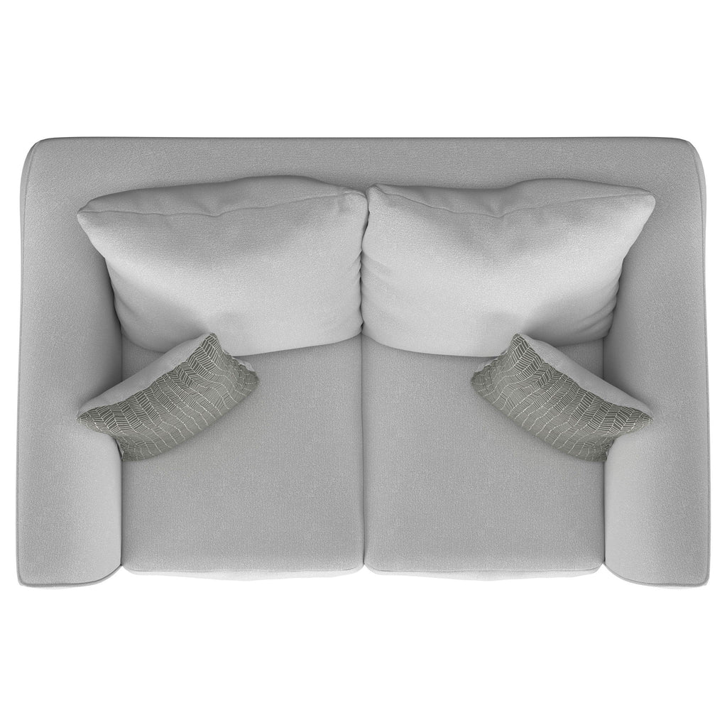 Alcazar - Arm Loveseat 2 Seater - Sand