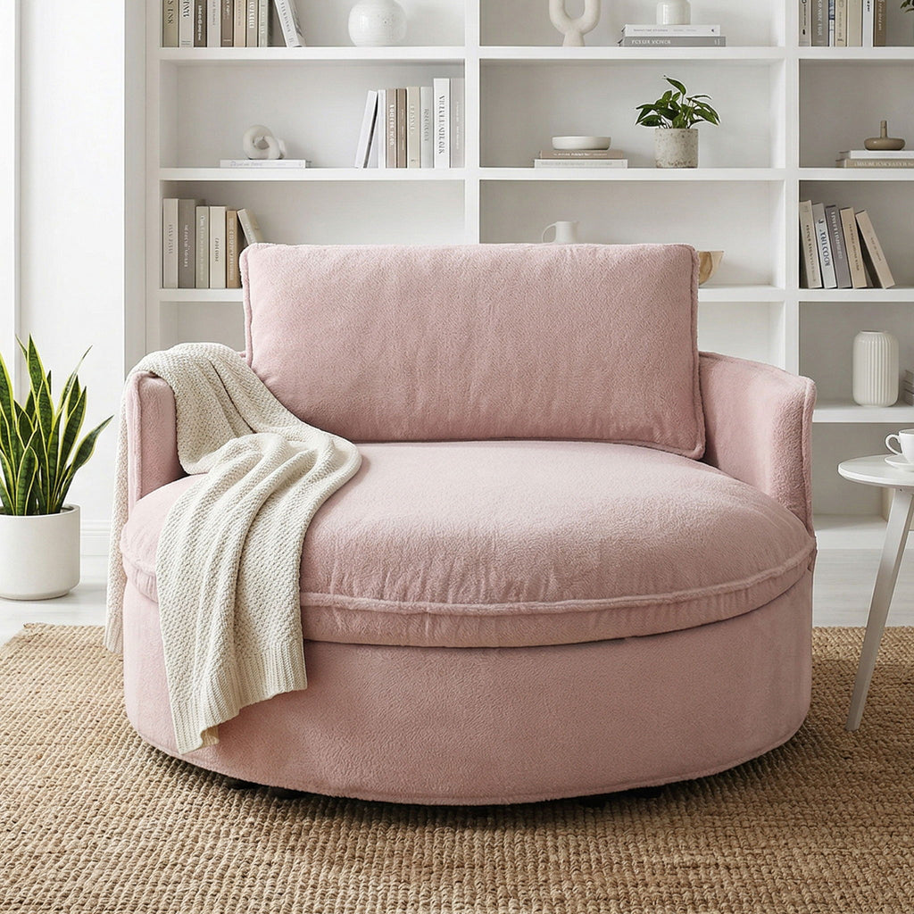Round Lounge Sofa Chair For Living Room