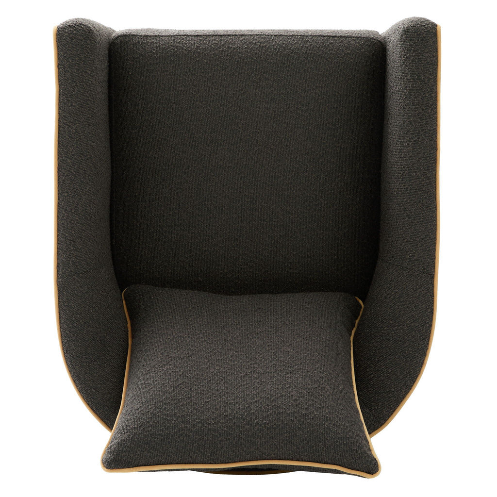 Swivel Accent Chair, Rotating Base, For Living Room