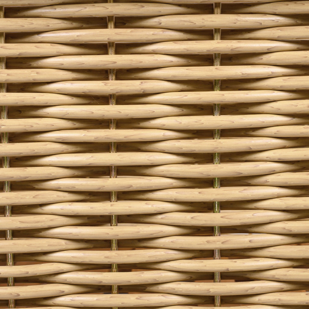 Outdoor Club Chair With Wicker Armrest