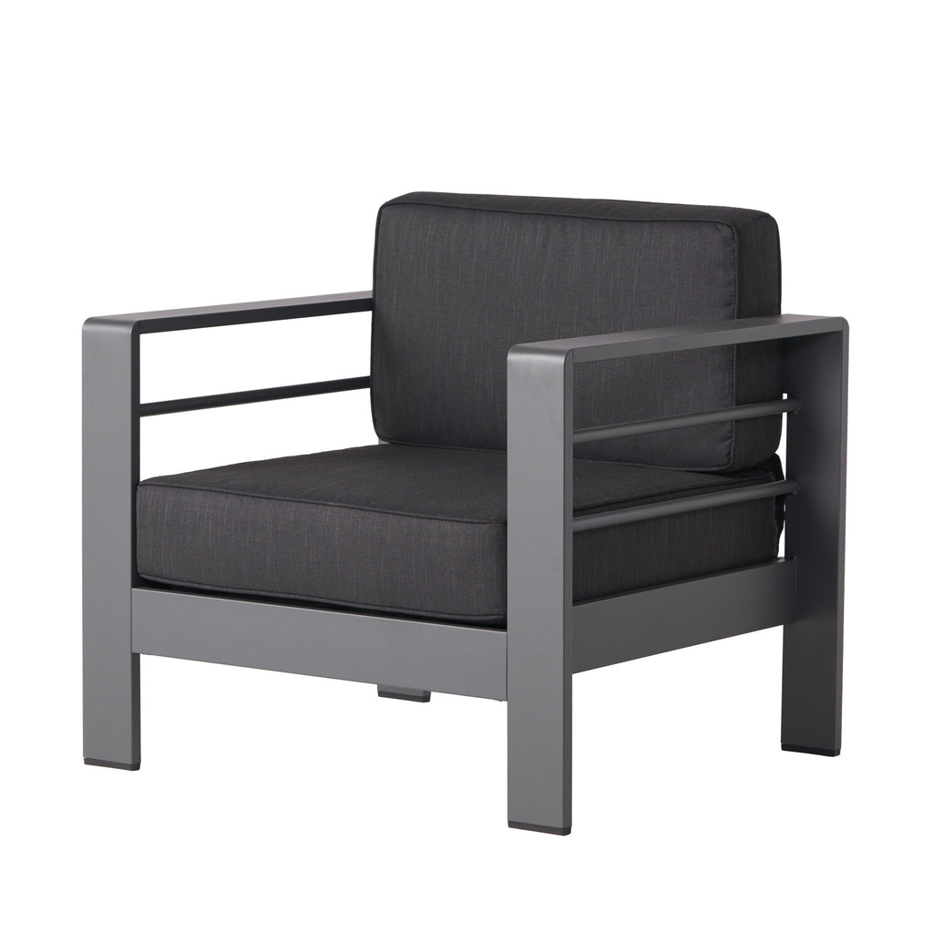 Cape Coral - 4 Pieces Outdoor Patio Chat Set