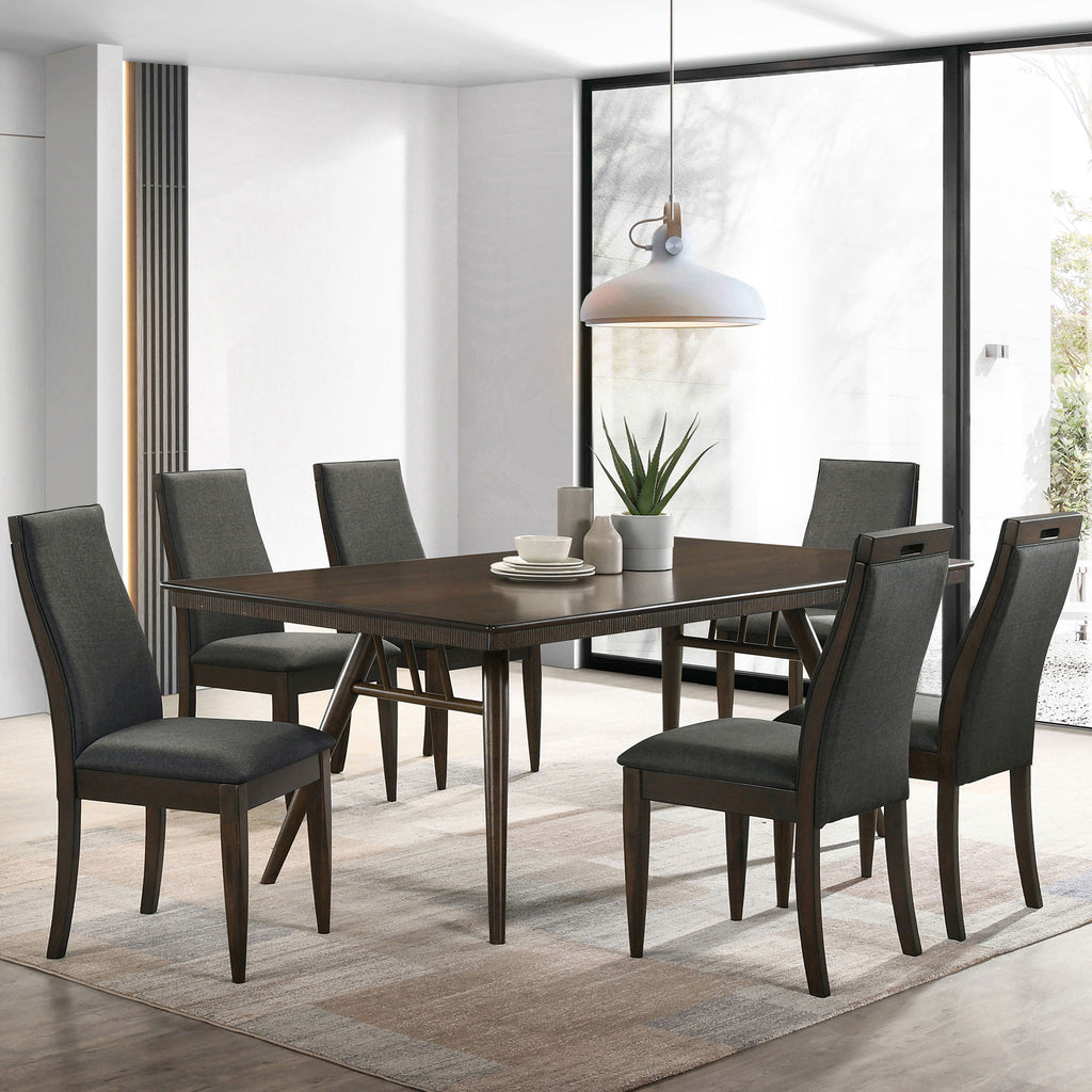 Wes - Rectangular Dining Table - Walnut