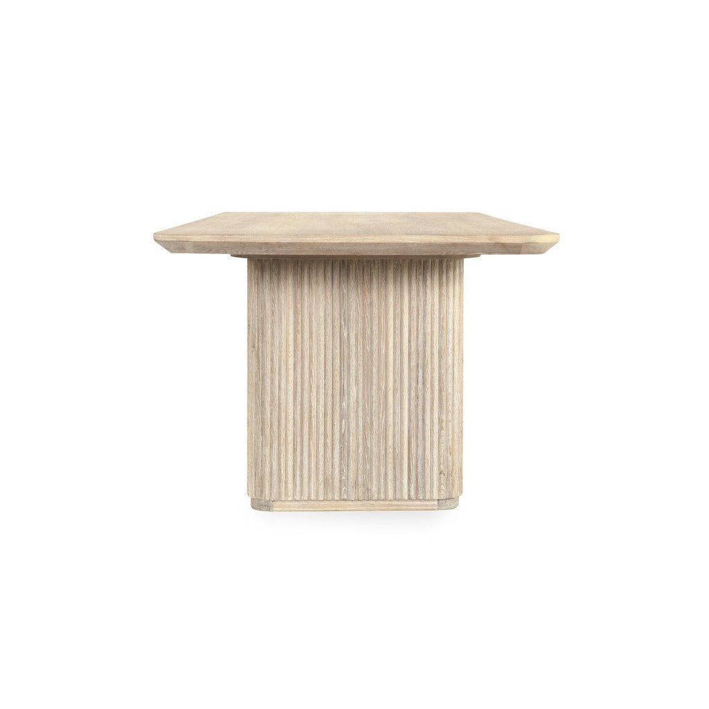 Vander - Oak Wood 84" Dining Table