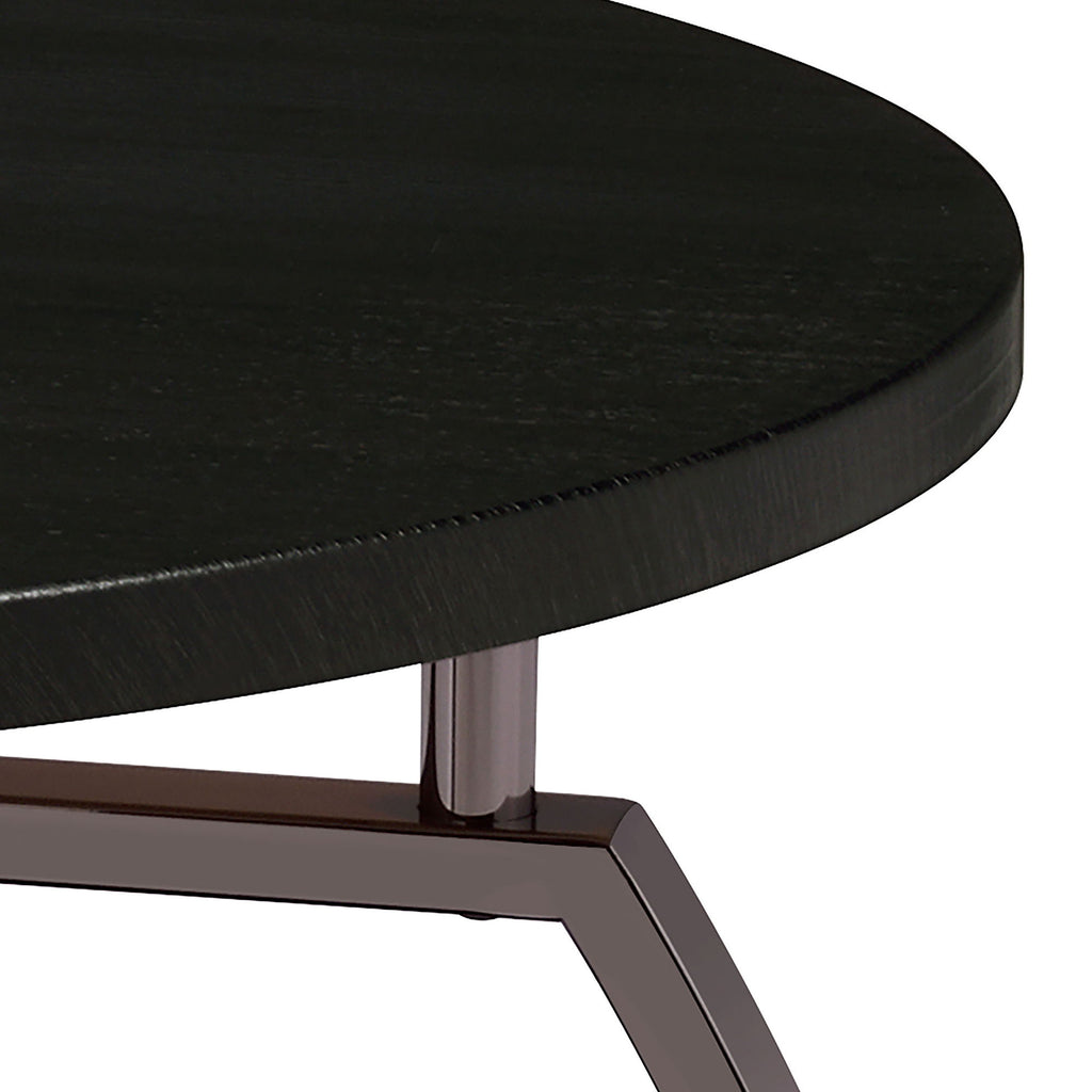 Starrett - 2 Piece Round Coffee Table Set - Charcoal