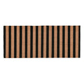 Doormats - Striped Doormat - Black / Natural