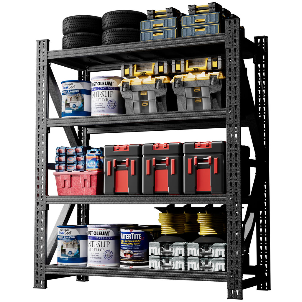 Heavy Duty 4 Shelf Garage Shelving Unit