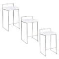 Fuji - Contemporary Elegant Stackable Counter Stool Set
