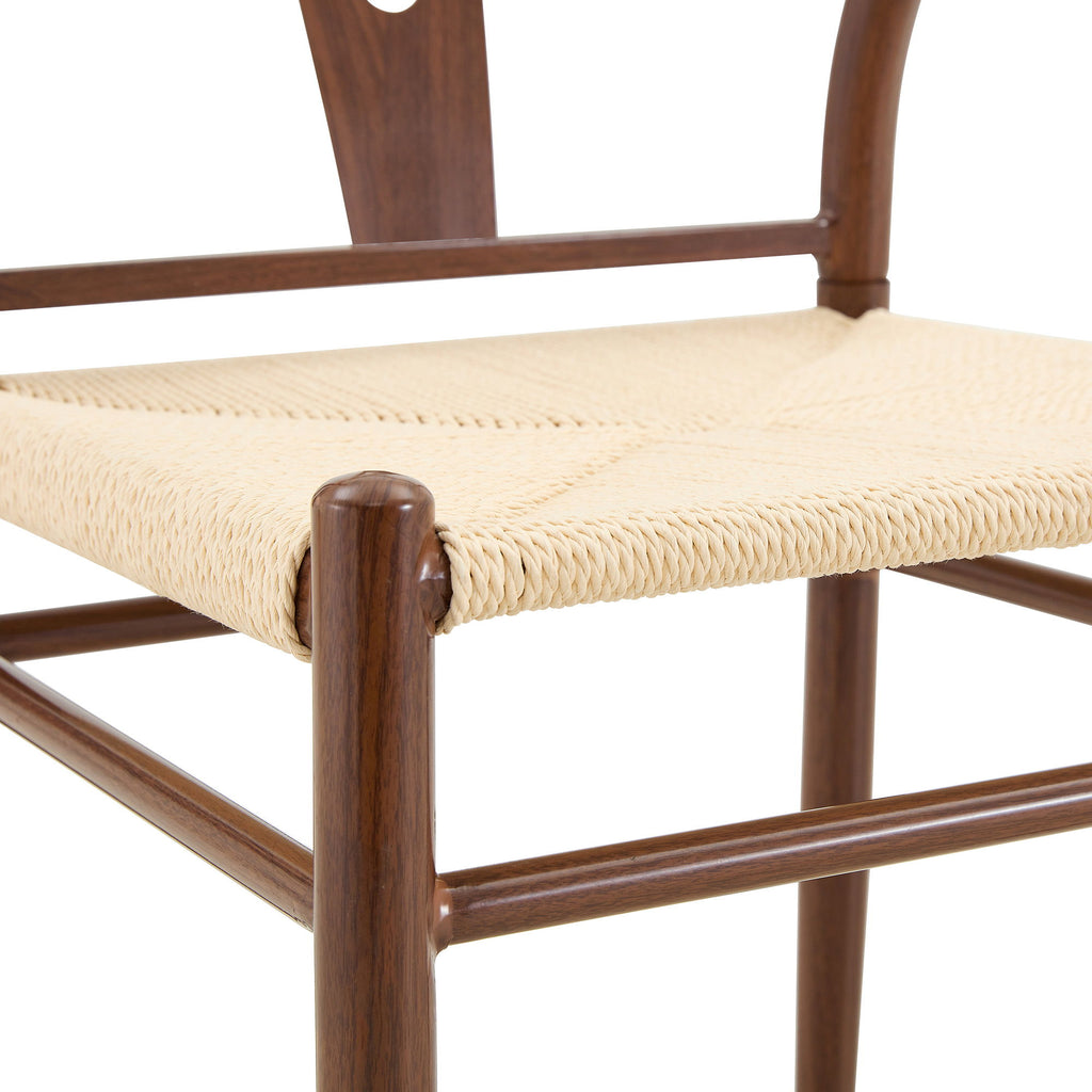 Wesborn - Y Shaped Medieval Armchair For Dining Table (Set of 2) - Brown