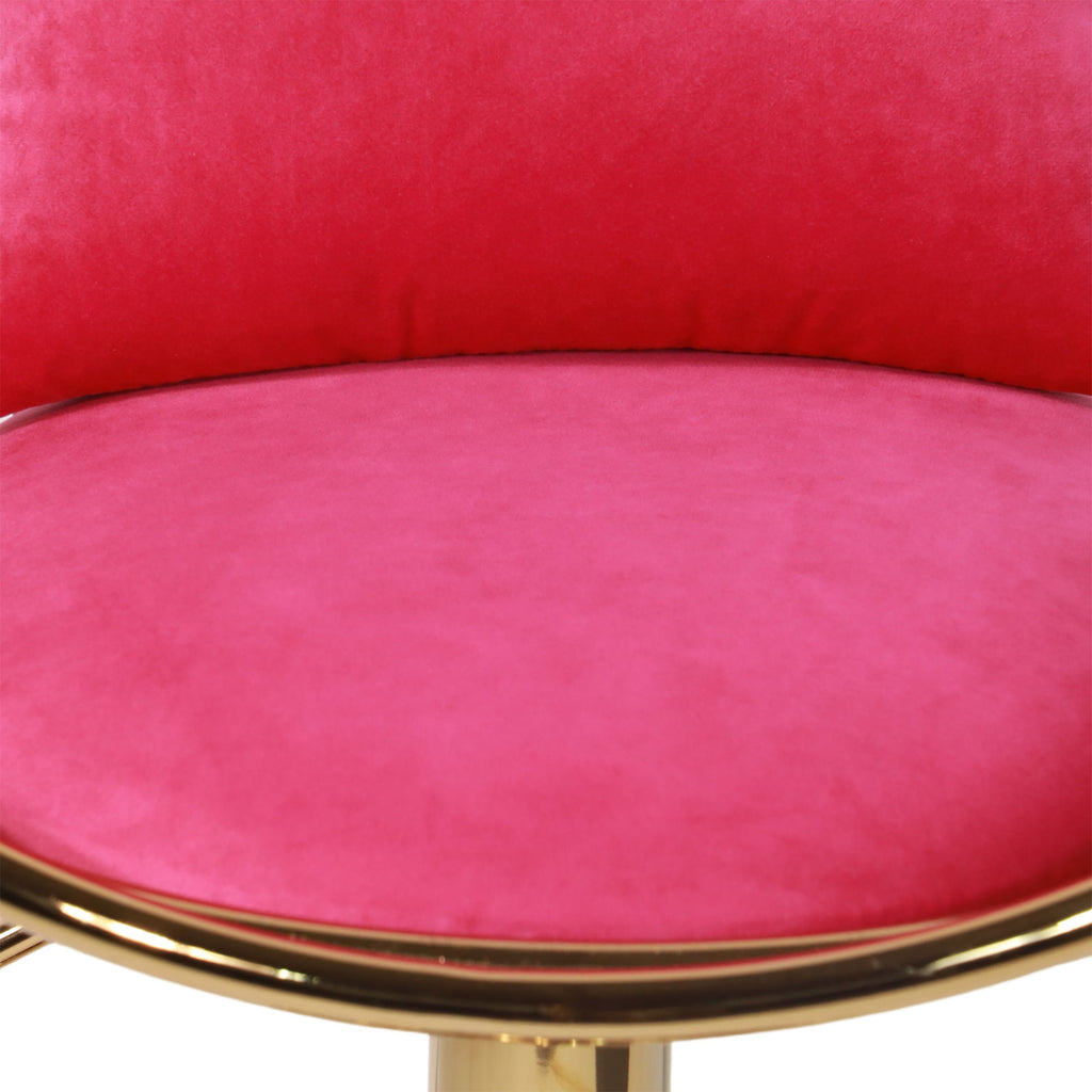 Unique Design Bar Chair, 360 Degree Rotation, Adjustable Height, Suitable For Dining Room And Bar
