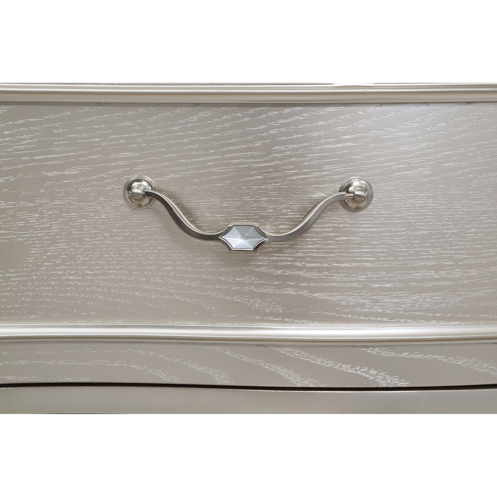 Katerina - 5 Drawer Chest With Hidden Drawer - Oak
