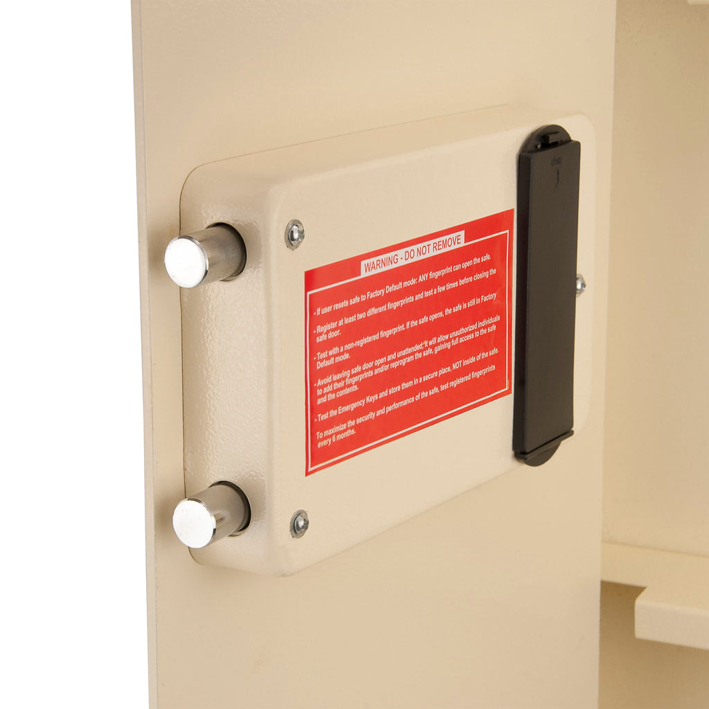 Durable Biometric Wall Safe