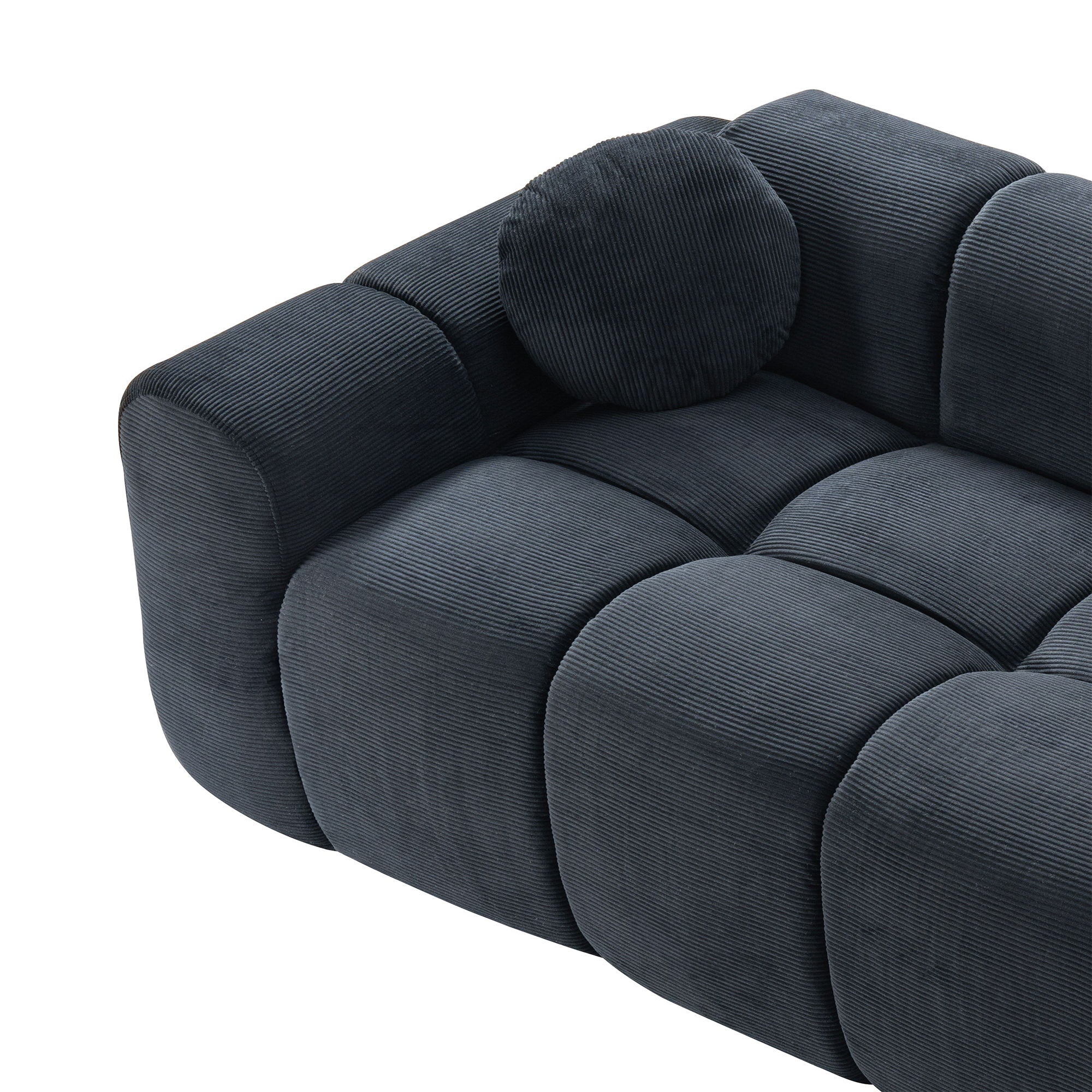 Extra Large Compression Sofa, Cloud Puff Couch For Living Room