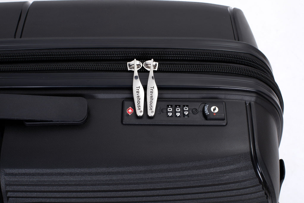 Expandable Hardshell Suitcase Double Spinner Wheels Luggage Sets