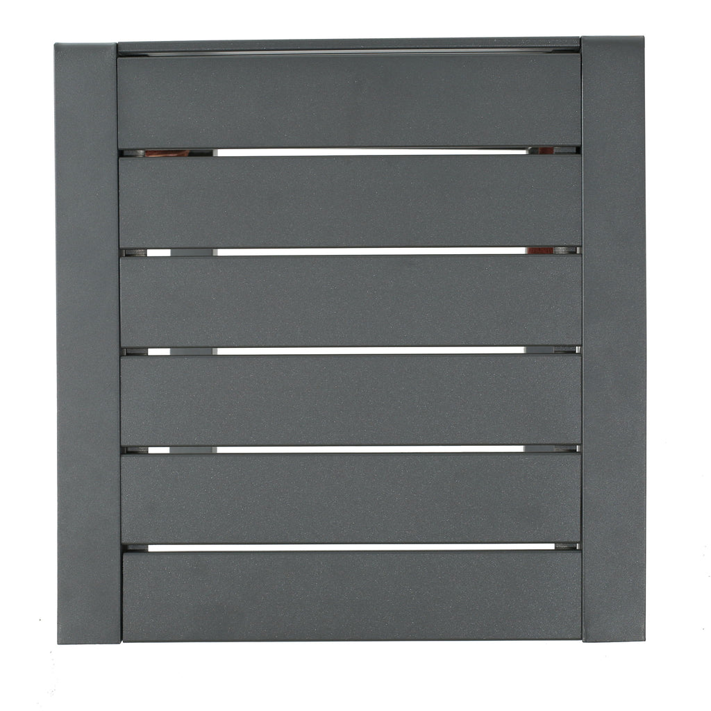 Aluminum Outdoor C - Shaped Side Table For Patio
