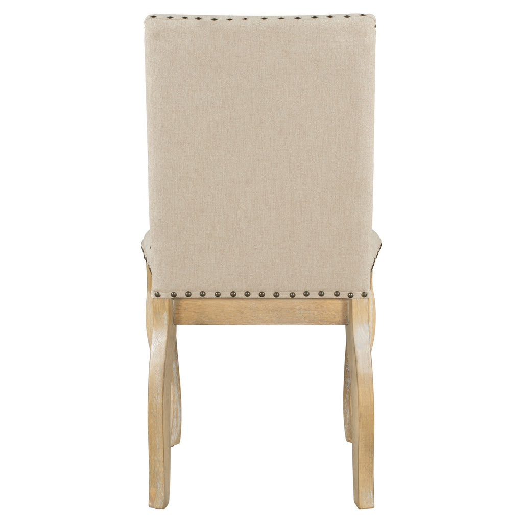 Upholstered Dining Chairs With Nailhead (Set of 2)