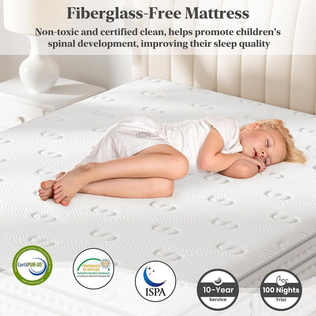 Snooze Mattress Company Atlas - 14" Euro Top Firm Hybrid Mattress With Independently Encased Coils & Gel Memory Foam