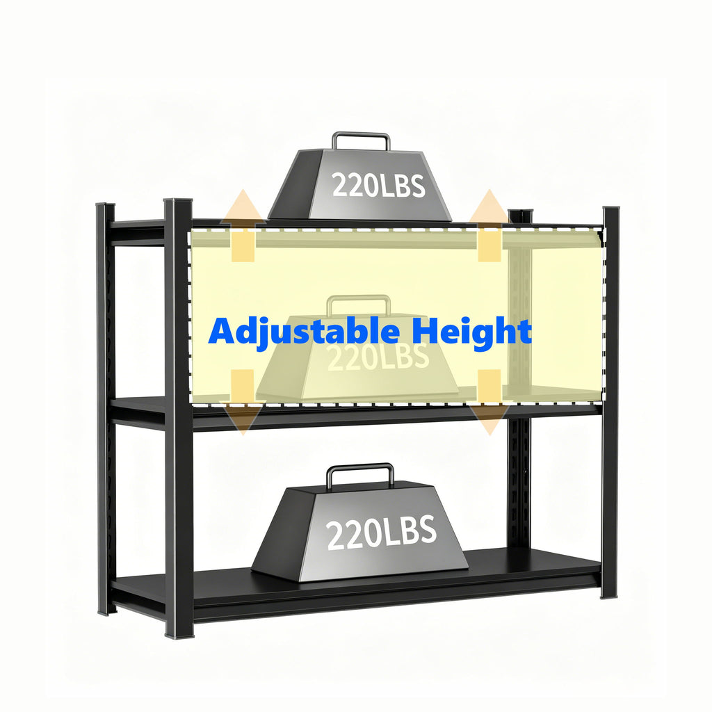 Adjustable Height Storage Shelving Units