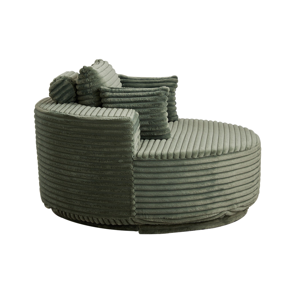 Swivel Chair With 360° Rotation For Living Room
